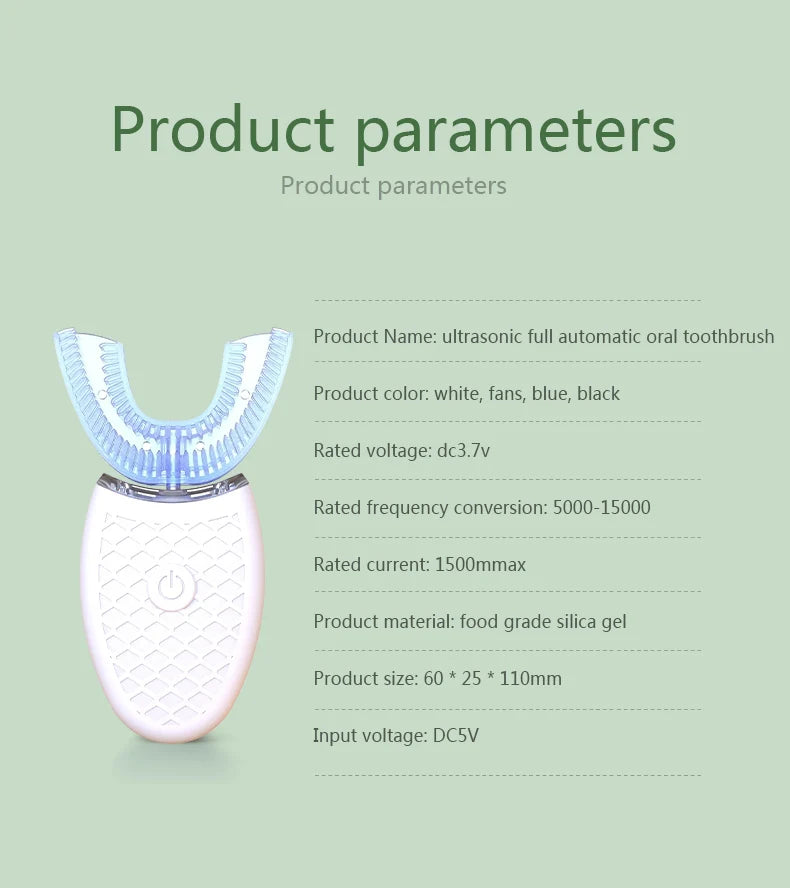 ORAVIBE™ 360 Smart U-Shape Sonic Toothbrush