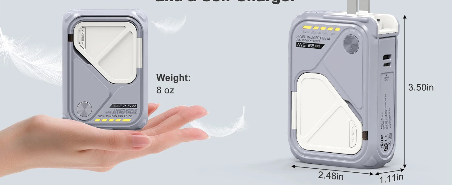 MAGNEX™ FusionCharge Wireless Power Bank