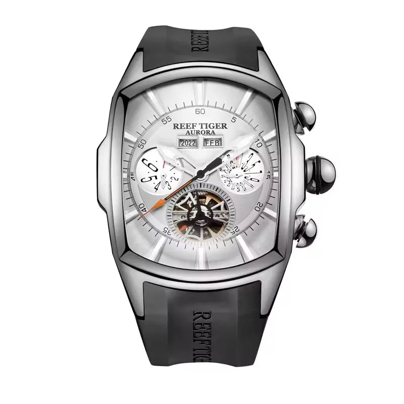 NOIRVANT™ Tourbillon Barrel Automatic Watch