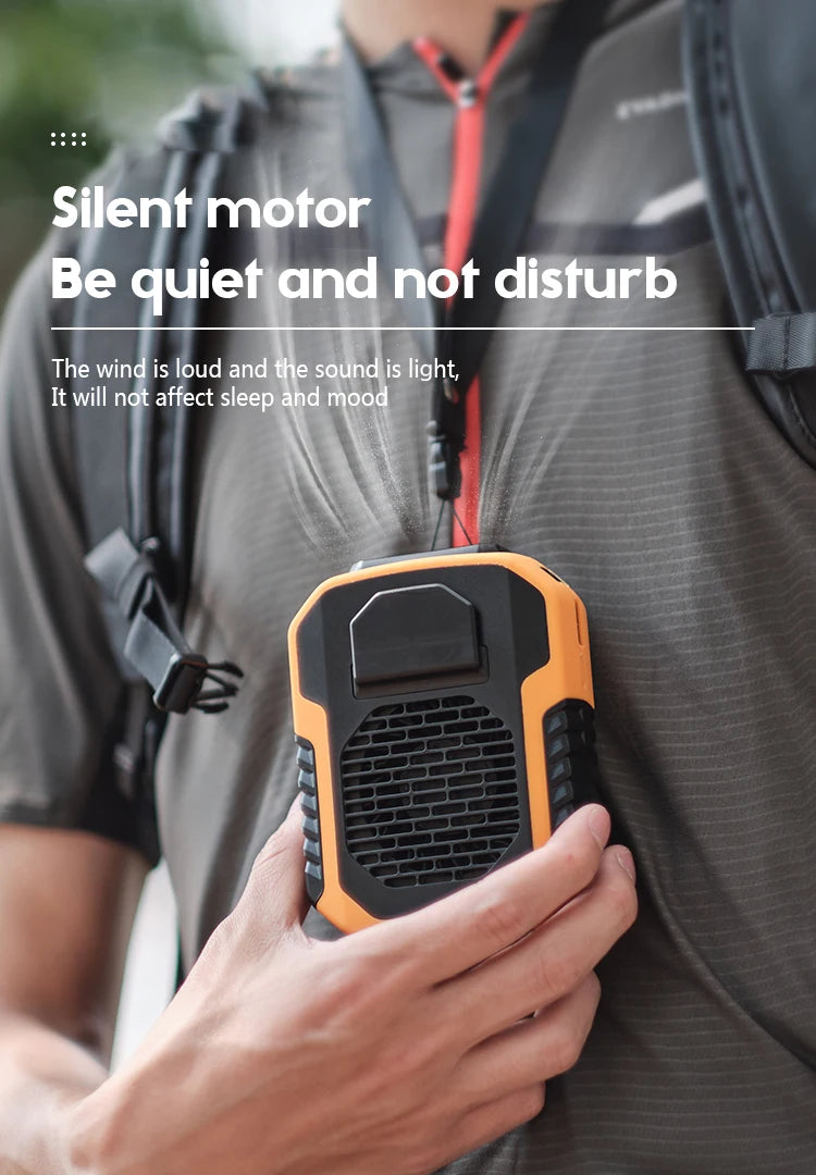 KINSCOTER™ AeroFlow Portable Neck & Waist Cooling Fan
