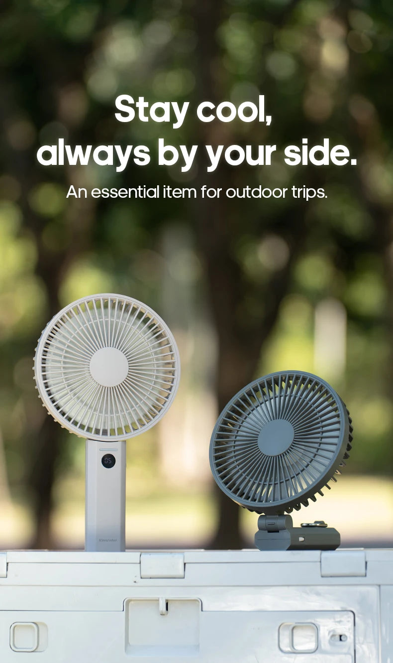 ZENOVA™ FlexBreeze Folding Portable Fan