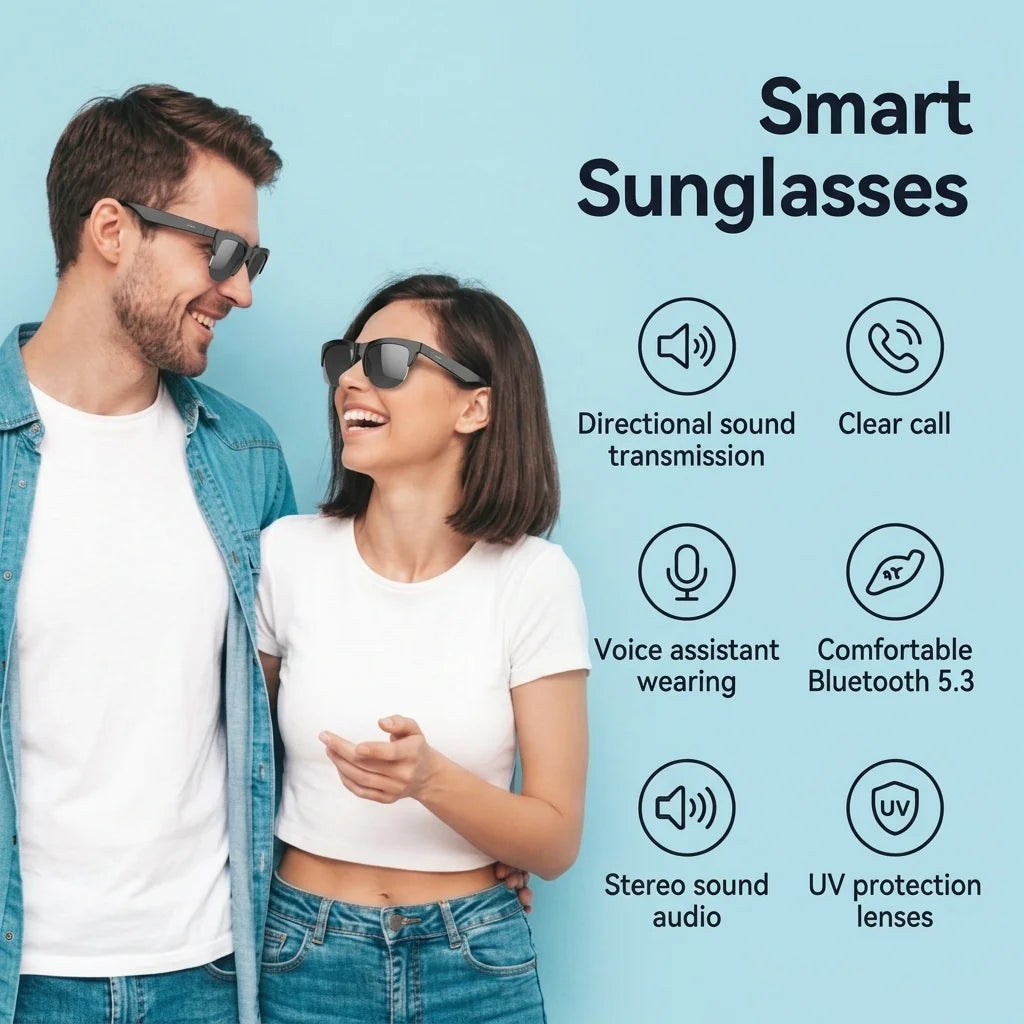VÉRION™ Photochromic Smart Glasses & Smart Watch Set
