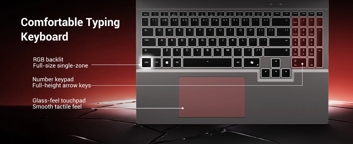 FIREBAT HUAN 16 Pro™ Ryzen 7 RTX 5060 Gaming Laptop