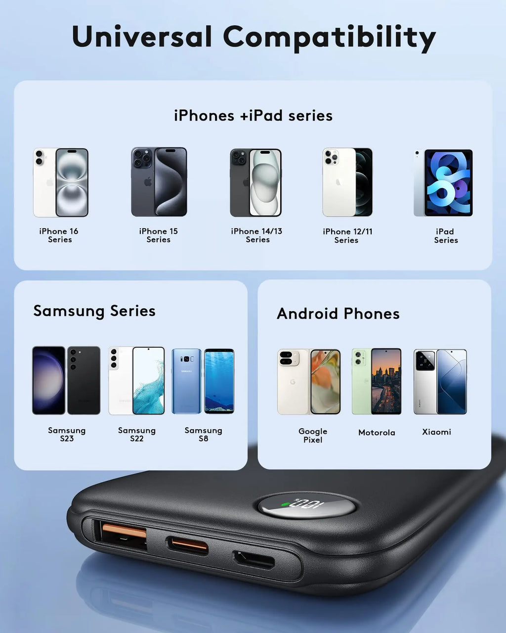 VOLTRIX™ SlimCharge 10000 Power Bank
