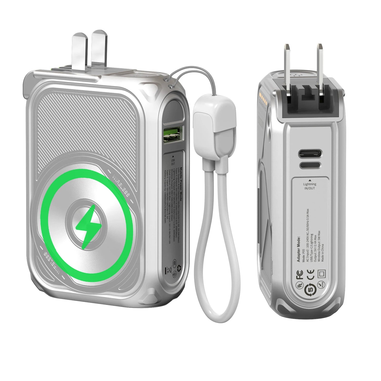 MAGNEX™ FusionCharge Wireless Power Bank